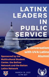 Latinx Leaders in Public Service, March 18, 2021