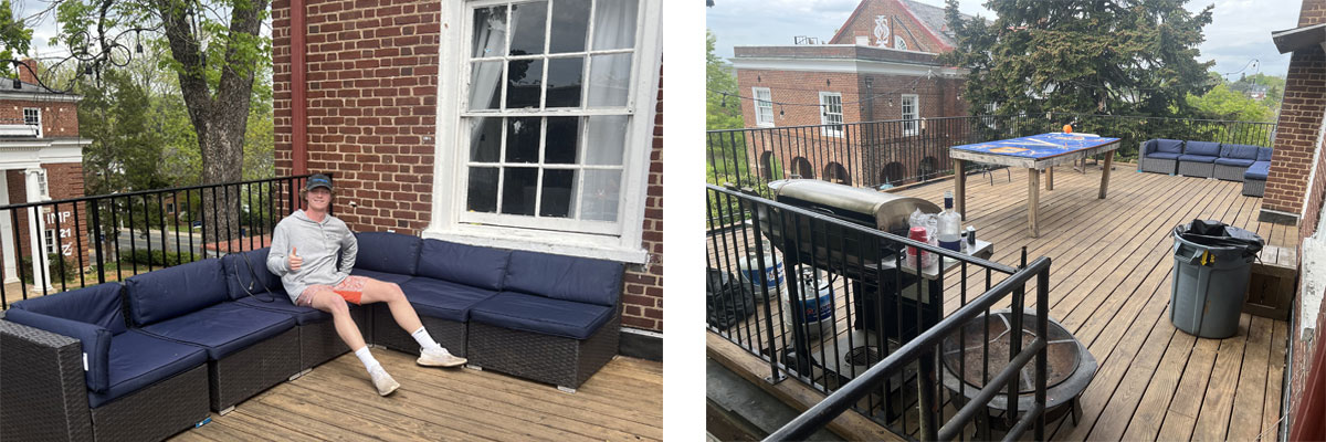 Photos of the Chi Phi deck 