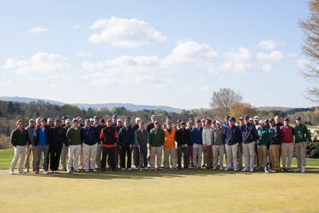 Image of DKE alumni at 3rd annual DKE Charity Golf Tournament
