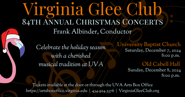 84th Annual Christmas Concert Flyer