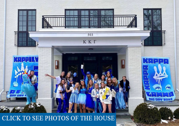 Kappas in front of house