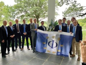 Phis at the Chevy Chase Club following Harry's funeral
