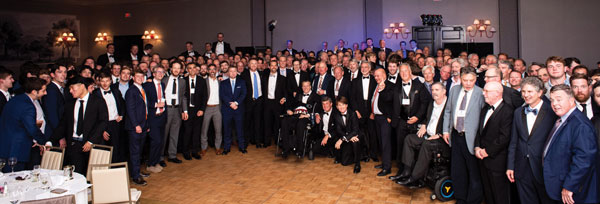Photo from 150th Gala with all brothers in attendance