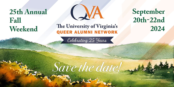 Save the Date: QVA's 25th Annual Fall Weekend taking place September 20-22, 2024.
