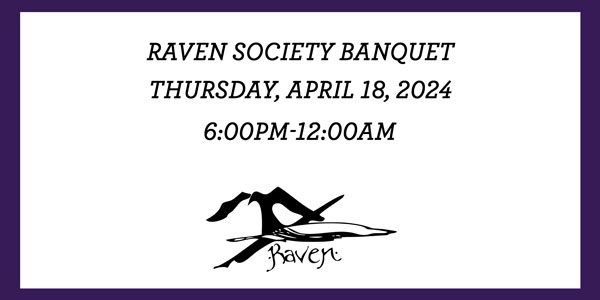 2024 Raven Banquet Invitation