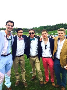 Brothers Benjamin (‘18), Schuster (‘17), Odle (‘18) and Abrahamyan (‘18, all Omicron)