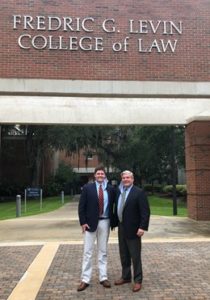 Marc Warren PC ’19 will be attending The University of Florida's Law Program  