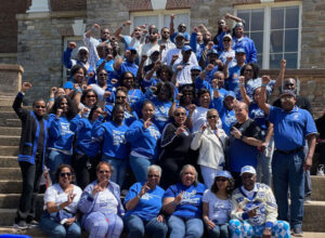 Blue and White photo at BAW 2024
